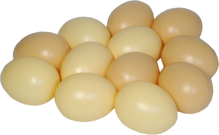 Set di uova di plastica per giocare 12 pz