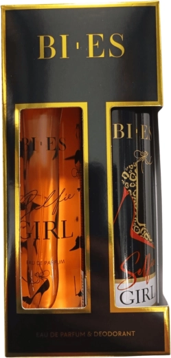 Set regalo per donne BI-ES Selfie Girl – eau de parfum 100 ml + deodorante 150 ml