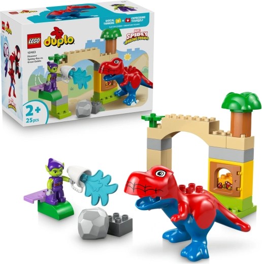 LEGO DUPLO Marvel dinosauro Spidey-Rex e Goblin Verde