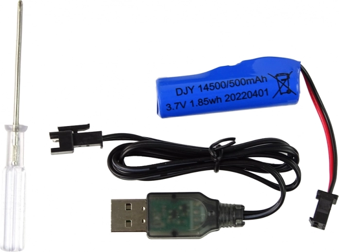 Batteria ricaricabile inclusa