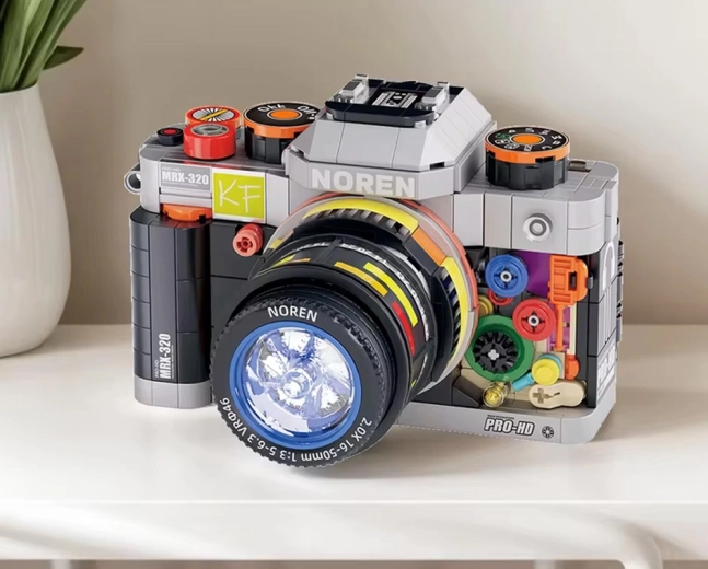 Set per costruire una fotocamera, 561 pezzi