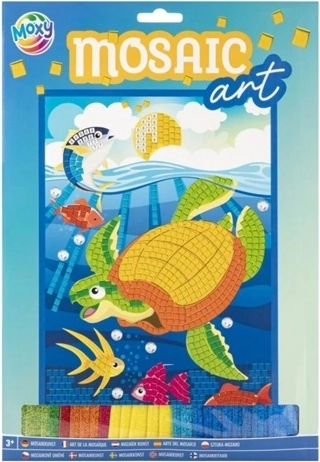 Mosaico glitterato CCG A4 tartarughina