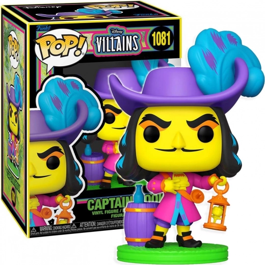 Funko Pop! Disney Villains Capitan Uncino figurina in vinile