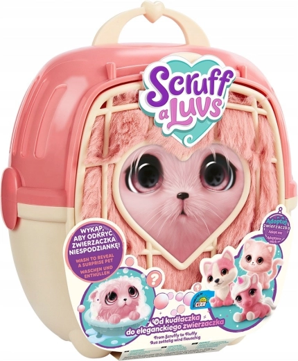 Little Live Pets Scruff a Luvs peluche coccoloso corallo - 1 pezzo