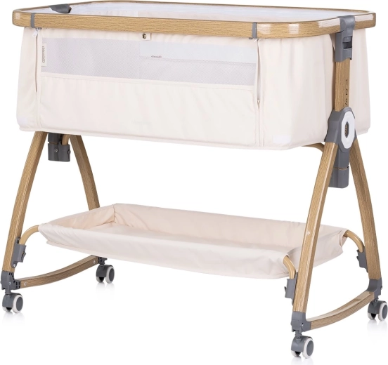 Chipolino Charisma lettino aggiuntivo premium 2in1 cashmere wood