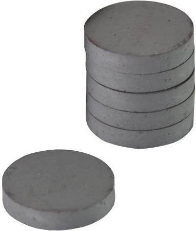 Magneti rotondi super potenti 22 mm, neri (6 pz)