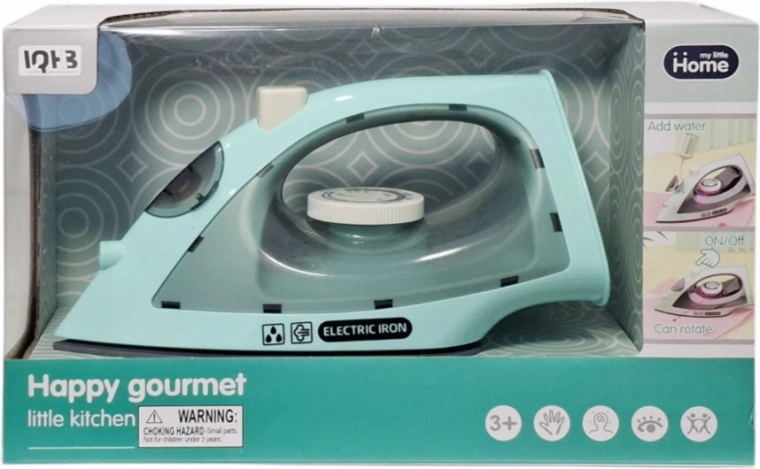 Ferro da stiro giocattolo per bambini color menta