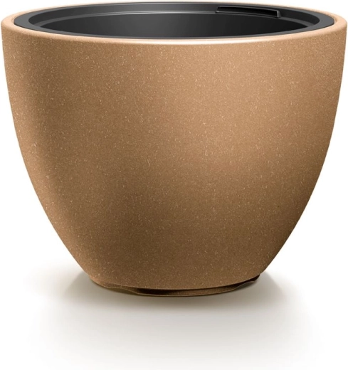 Vaso con inserto HEOS Eco Wood 39,5 cm naturo