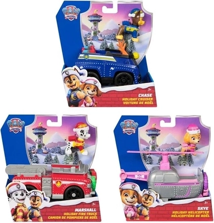 Veicolo natalizio Paw Patrol assortito - 1 pezzo