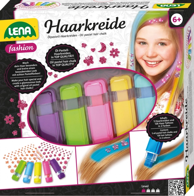 Gesso per capelli - set di 5 colori