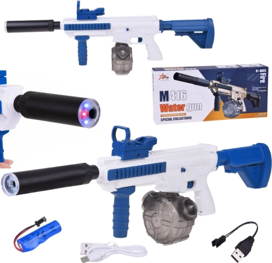Fucile ad acqua elettrico M416 con spruzzo automatico