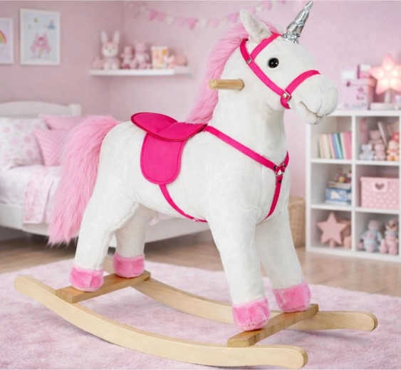 Morbido peluche e comoda sella