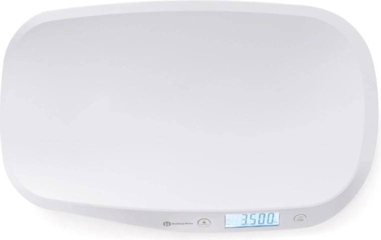 Piattaforma di pesatura ergonomicamente curva