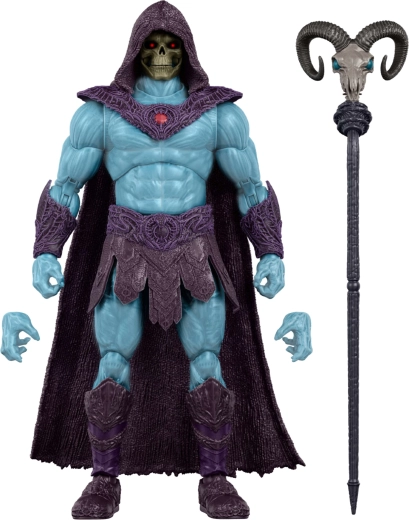 Look iconico di Skeletor e ricchi dettagli