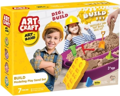Art craft sabbia cinetica set da costruzione 600 g
