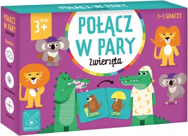 Memory Animali – abbinamento di coppie