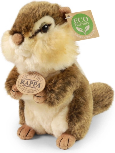 Rappa Scoiattolo striato di peluche in piedi ECO-FRIENDLY 20 cm
