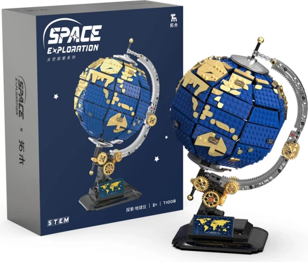 Set di costruzioni globo 1455 pezzi
