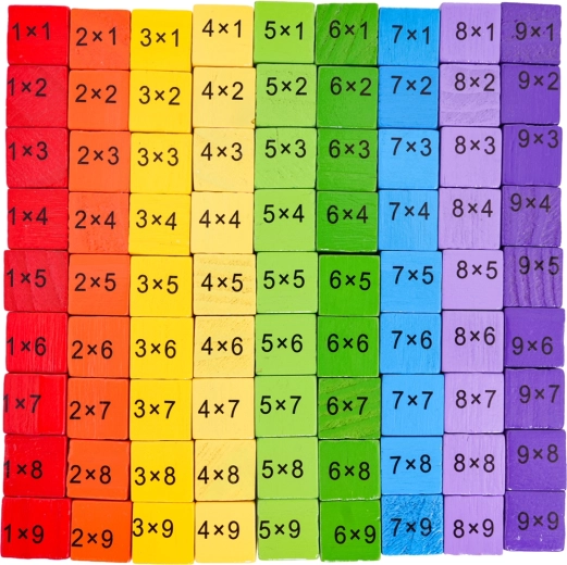 100 cubetti colorati