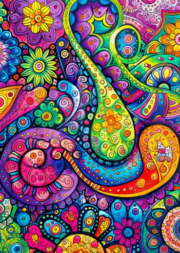 Puzzle Enjoy Vortici gioiosi 1000 pezzi