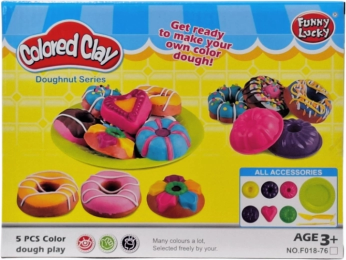 Pasta modellabile – set per realizzare ciambelle