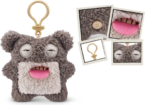 Portachiavi in peluche ZURU Fuggler 9 cm