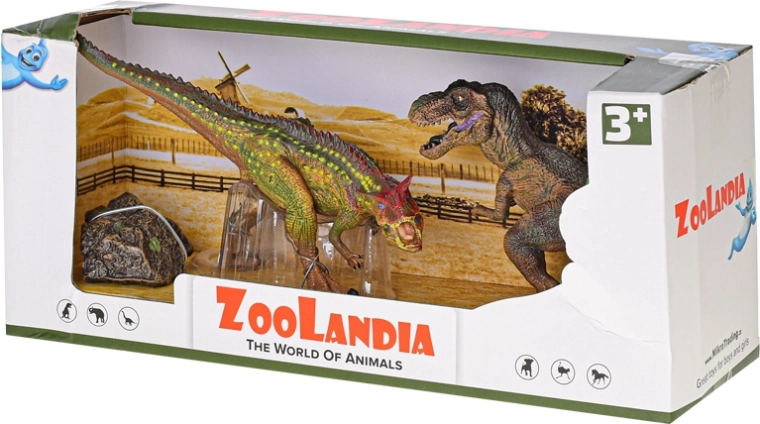 2 dinosauri in una confezione