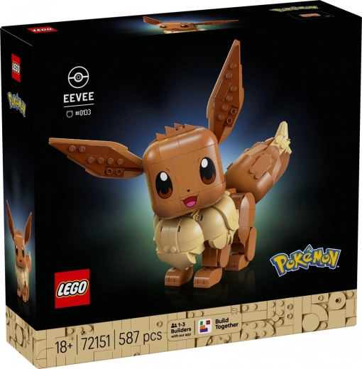 Set da costruzione LEGO Pokémon Eevee per adulti