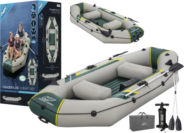 Gommone gonfiabile Bestway RANGER ELITE X3 per 3 persone