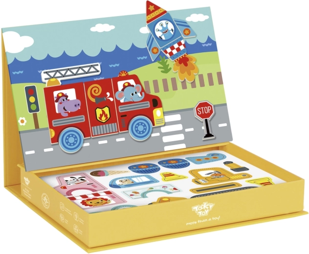80 pezzi magnetici per il gioco creativo
