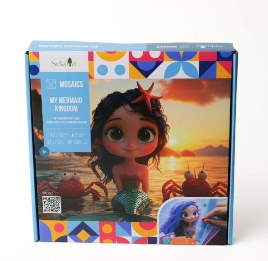 Sekoia kit creativo a mosaico My mermaid kingdom