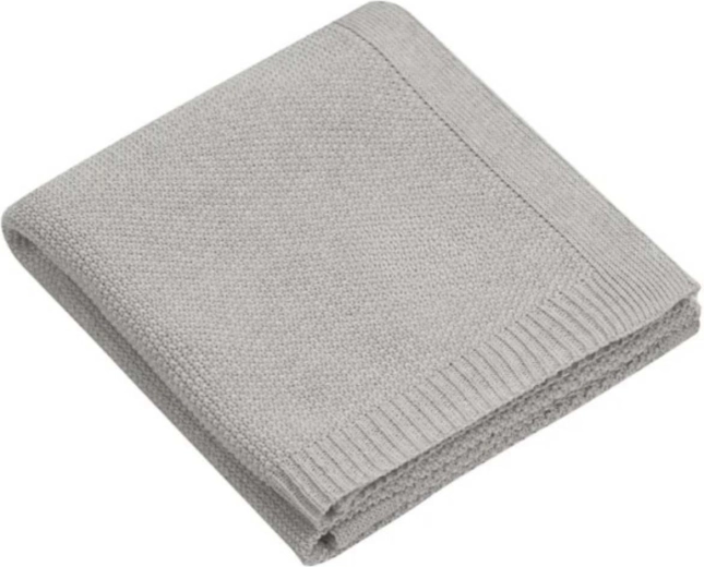 Coperta in merino NANNA Abaco grey
