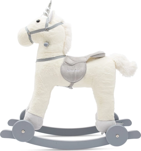 Morbido peluche e maniglia confortevole con poggiapiedi