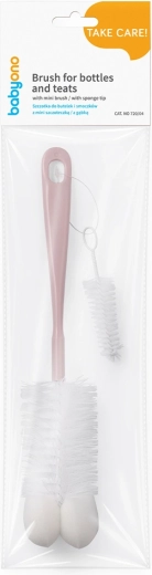 Set con mini spazzolino per tettarelle e succhietti