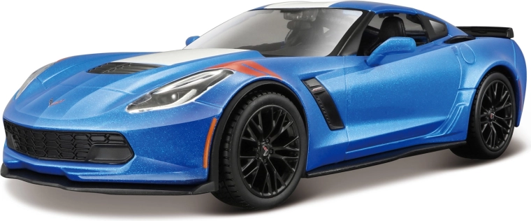 Maisto Corvette Grand Sport 2017 modello blu metallizzato 1:24