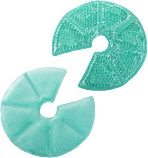 Inserti gel per il seno per l’allattamento AKUKU – terapia calda e fredda