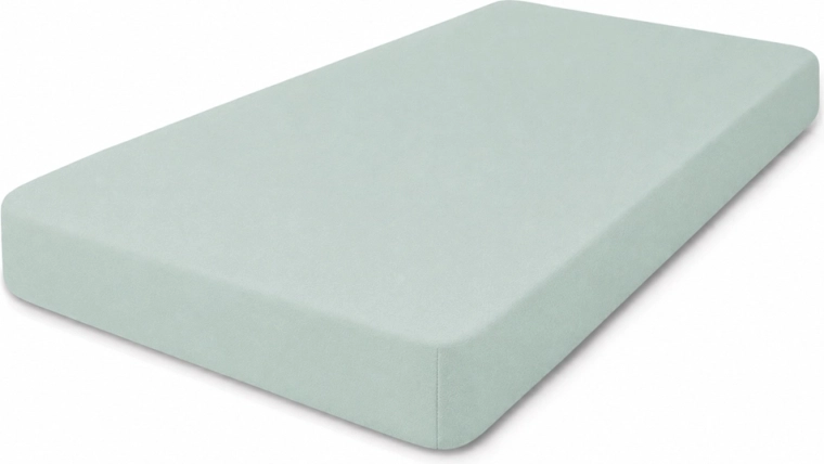 Babymatex lenzuolo con angoli in jersey per lettino 60 × 120 cm ecru (avorio) – Verde salvia