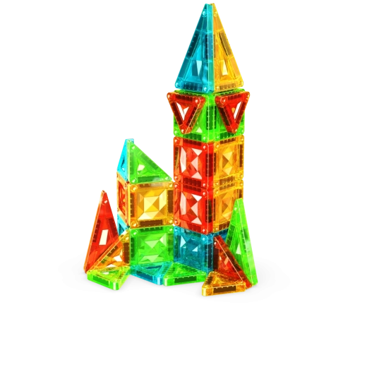 Costruzioni creative con pezzi trasparenti “gioiello”