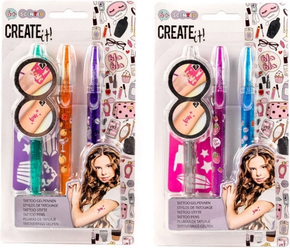 Create It! pennarelli profumati per tatuaggi temporanei