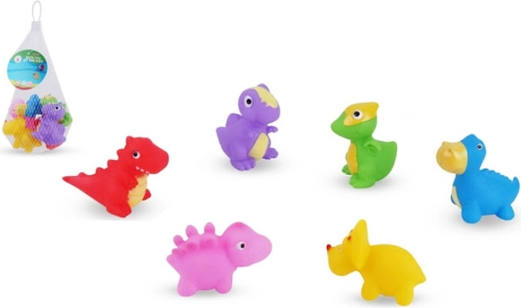 Animaletti – dinosauri da bagno, set sonoro 6 pz