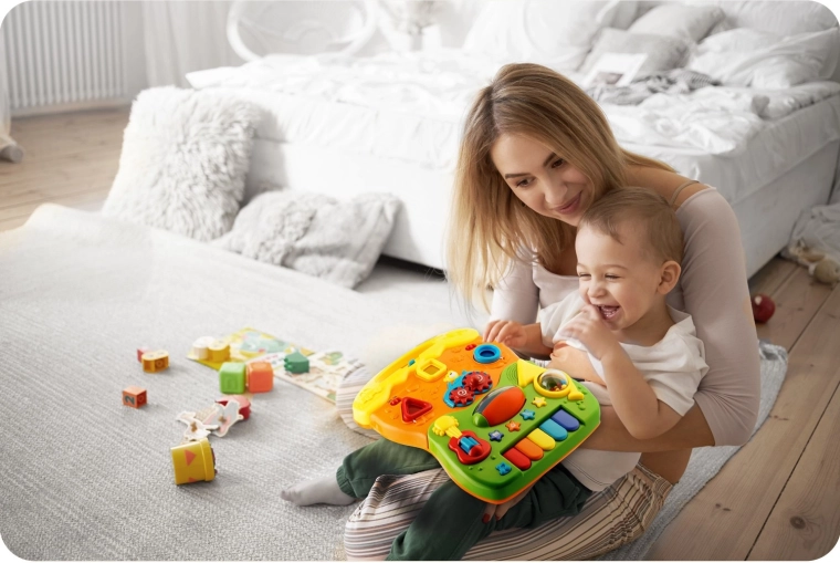 Pannello interattivo per apprendere e divertirsi