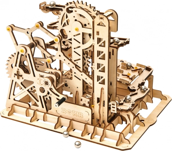 ROKR pista a biglie in legno – kit meccanico Climber puzzle 3D