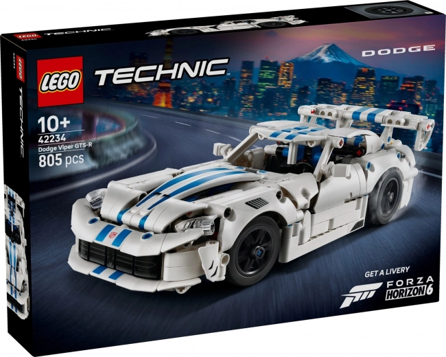 LEGO Technic auto sportiva Dodge Viper GTS-R