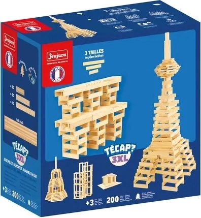 Jeujura costruzione in legno Técap 3XL (200 pezzi)