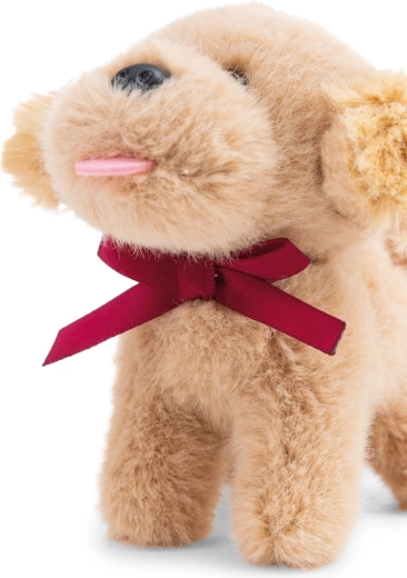 Grazioso design a forma di golden retriever