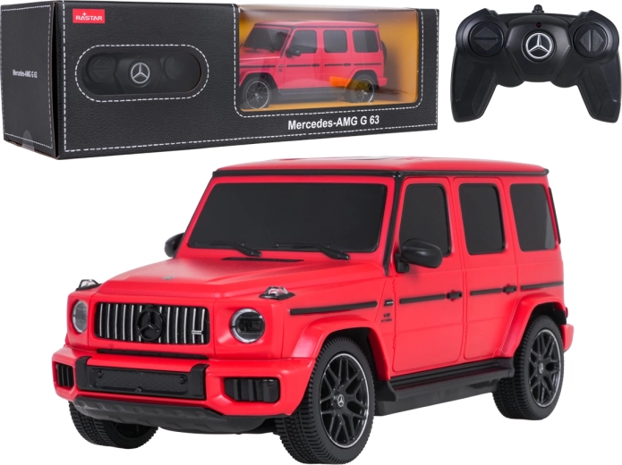 Mercedes-AMG G63 Rastar con radiocomando 1:24 rosso