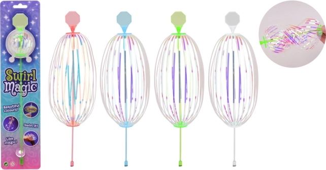 Bacchetta Rotante con Glitter