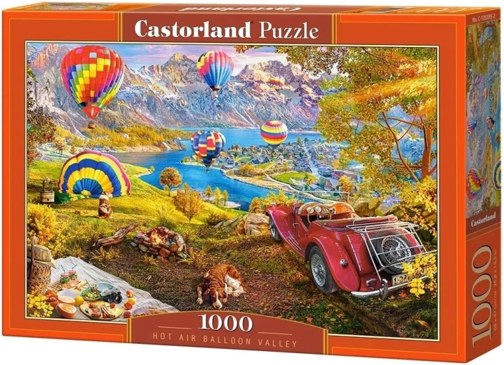 Puzzle Castorland Valle delle mongolfiere 1000 pezzi