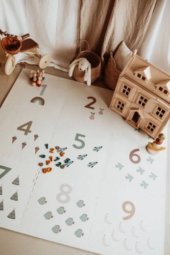 Motivo fronte-retro Numbers per più possibilità di gioco
