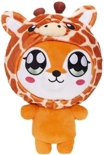 Felpa da giraffa rimovibile per sviluppare la motricità